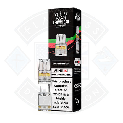 Al Fakher Crown Bar Mini 3K Refill Pods