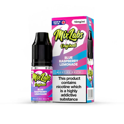 Mix Labs Salts 10ml Blue Raspberry Lemonade - 10mg - Flawless Vape Shop