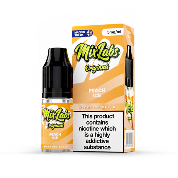 Mix Labs Salts 10ml Peach Ice