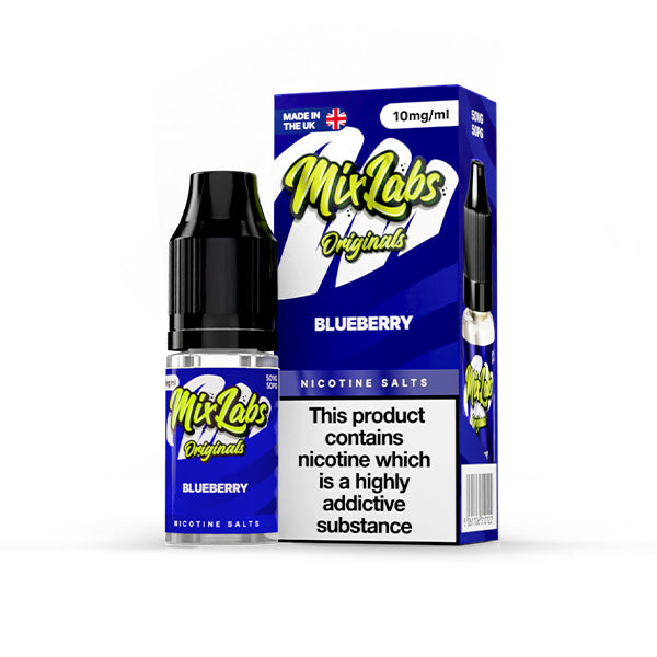 Mix Labs Salts 10ml Blueberry