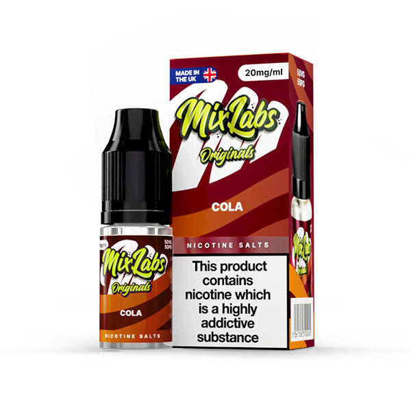 Mix Labs Salts 10ml Cola - 10mg - Flawless Vape Shop