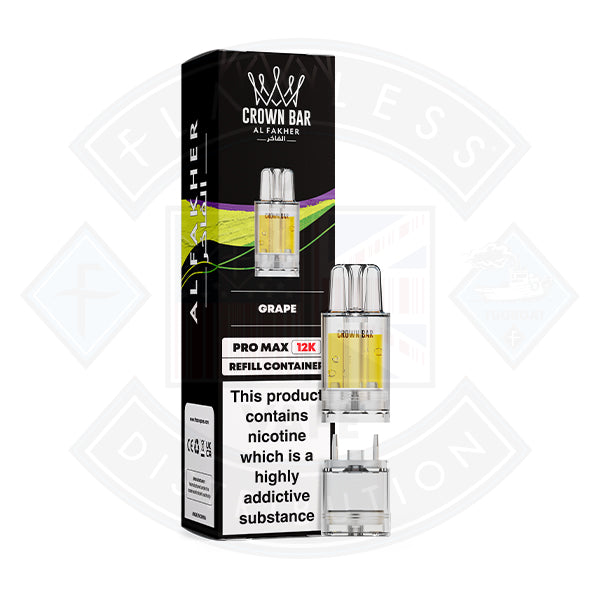 Al Fakher Crown Bar 12K Refill Pods