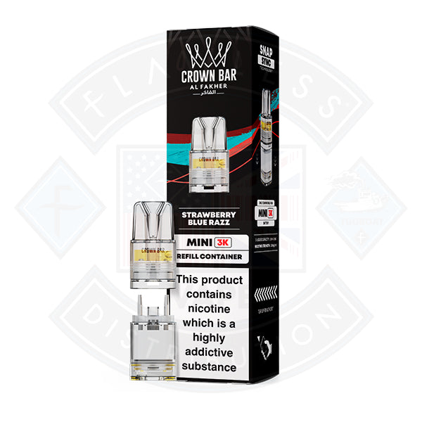 Al Fakher Crown Bar Mini 3K Refill Pods