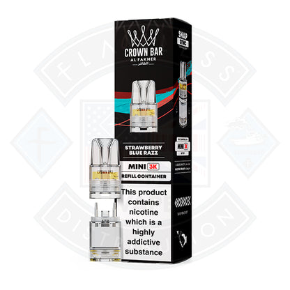 Al Fakher Crown Bar Mini 3K Refill Pods