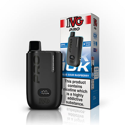 IVG PRO 12 Starter Kit 20mg - Blue Sour Raspberry - Flawless Vape Shop