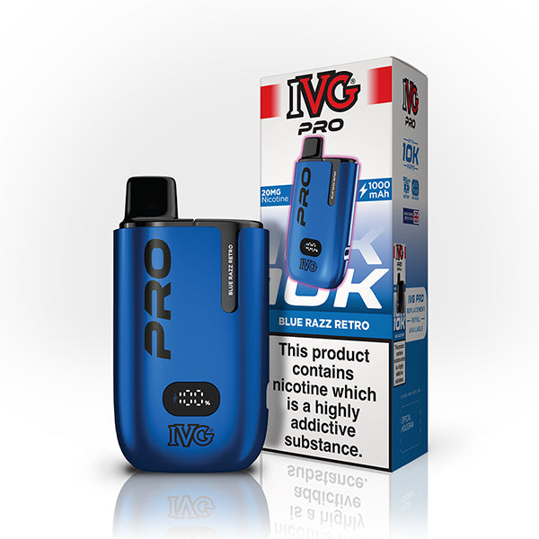 IVG PRO 12 Starter Kit 20mg - Blue Sour Raspberry - Flawless Vape Shop