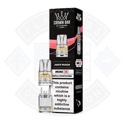 Al Fakher Crown Bar Mini 3K Refill Pods