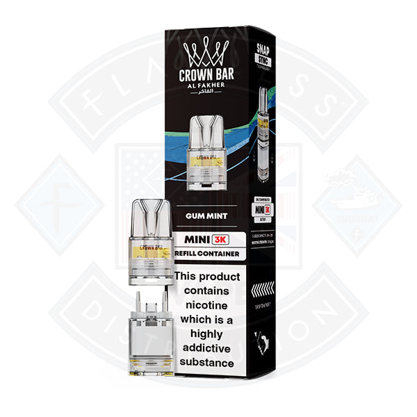 Al Fakher Crown Bar Mini 3K Refill Pods