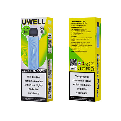 Uwell Caliburn G5 Litte Vape Kit - Creamy Celadon - Flawless Vape Shop