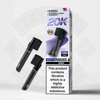 Vapes Bars Angel 20K Prefilled Vape Pods + Refill Container