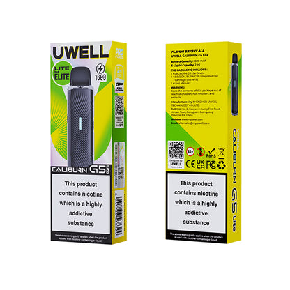 Uwell Caliburn G5 Litte Vape Kit - Creamy Celadon - Flawless Vape Shop