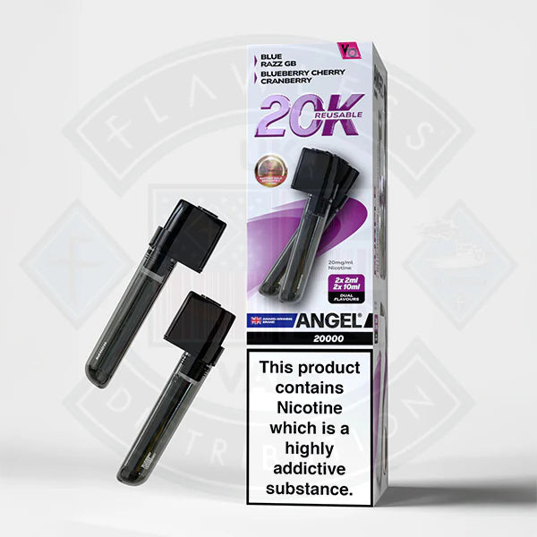 Vapes Bars Angel 20K Prefilled Vape Pods + Refill Container