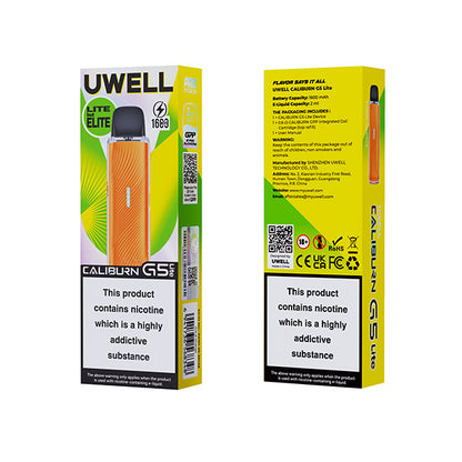 Uwell Caliburn G5 Litte Vape Kit - Creamy Celadon - Flawless Vape Shop