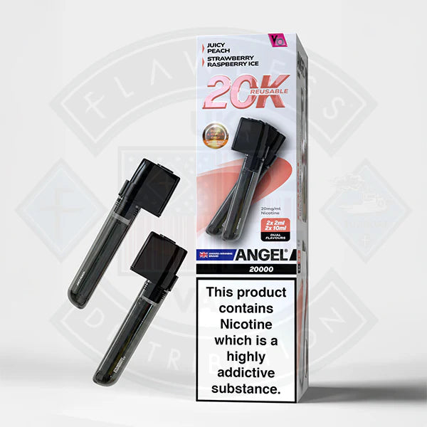 Vapes Bars Angel 20K Prefilled Vape Pods + Refill Container