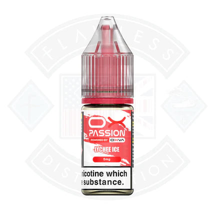 OX Passion Lychee Ice Nic Salt 10ml by Oxva