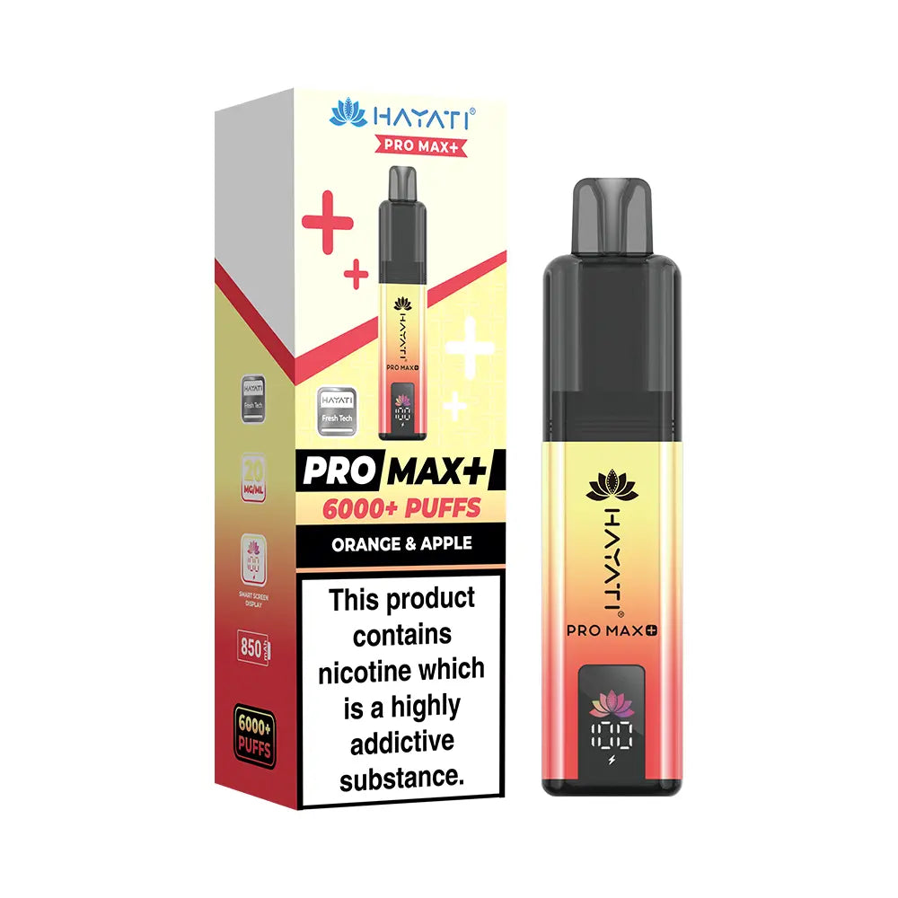 Hayati Pro Max 6000 Plus Prefilled Pod Kit - Blackberry Raspberry - Flawless Vape Shop