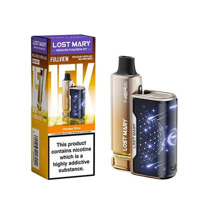Lost Mary Nera15K Fullview Prefilled Vape Kit - Banana Ice - Flawless Vape Shop