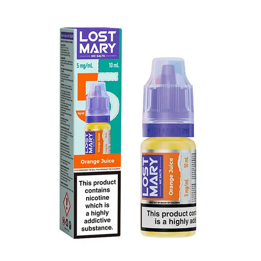 LOST MARY Orange Juice Nic Salts E-Liquid 10ml