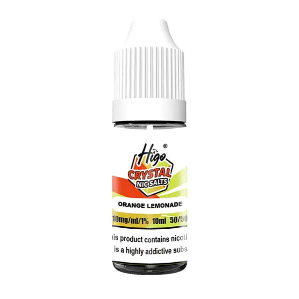 Higo Crystal Nic Salt 10ml Orange Lemonade
