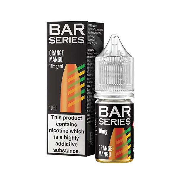 Bar Series Nic Salt 10ml Orange Mango - 5mg - Flawless Vape Shop