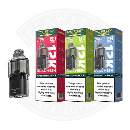 Oxva Tasteflex SL 12K Prefilled Pods - Blue Razz Cherry - Flawless Vape Shop