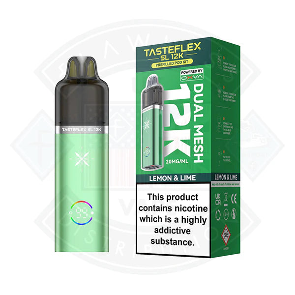 Oxva Tasteflex SL 12K Prefilled Vape Kit - Lemon & Lime - Flawless Vape Shop