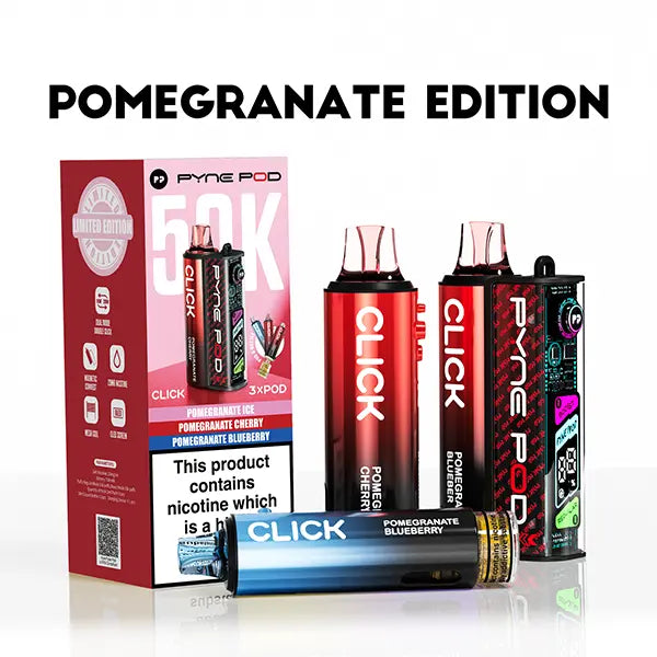 Pyne Pod Click 50k Vape Kit - Blue Edition - Flawless Vape Shop