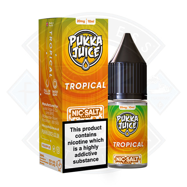 Pukka Juice - Nic Salt Tropical 10ml 10mg E-liquid