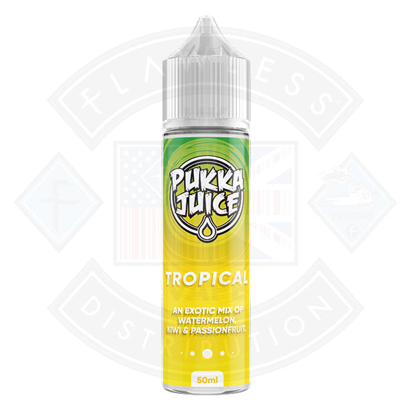Pukka Juice Tropical E liquid 50ml Short fill