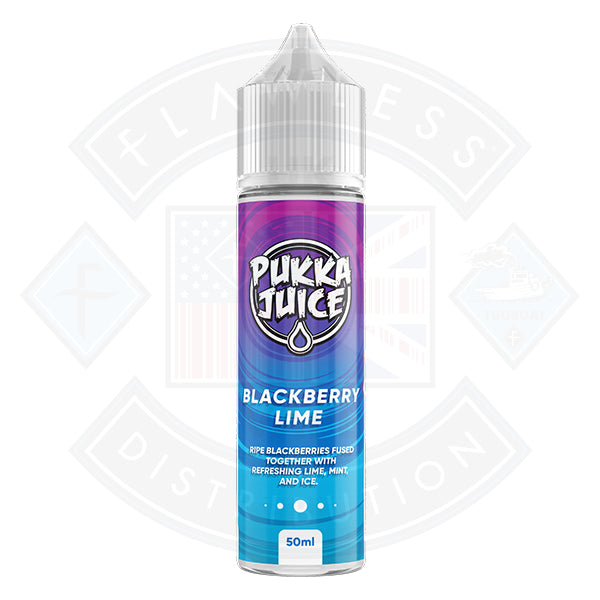 Pukka Juice Blackberry Lime 50ml 0mg Shortfill E-liquid