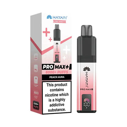 Hayati Pro Max 6000 Plus Prefilled Pod Kit - Banana Ice - Flawless Vape Shop