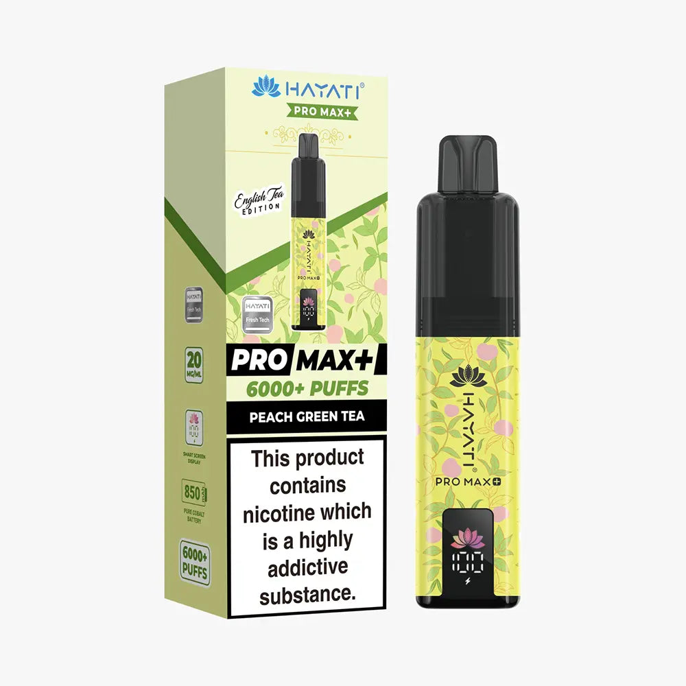 Hayati Pro Max 6000 Plus Prefilled Pod Kit - Banana Ice - Flawless Vape Shop