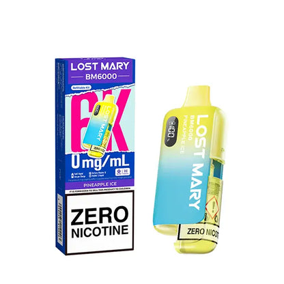 Lost Mary BM6000  Prefilled Pod Kit ZERO - Blueberry - Flawless Vape Shop