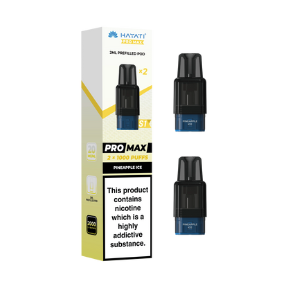 Hayati Pro Max S1 Prefilled Pod - Banana Ice - Flawless Vape Shop