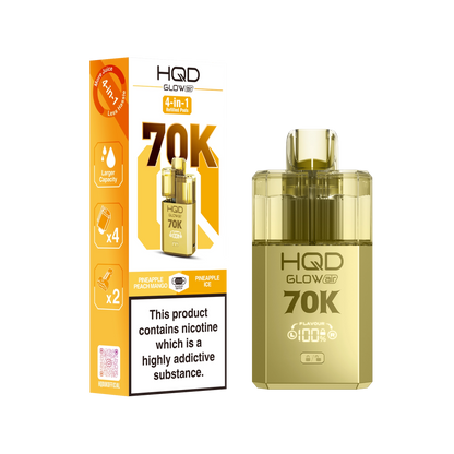 HQD Glow Air 70K Prefilled Pod Kit - Summer Dream & Blue Razz Cherry - Flawless Vape Shop