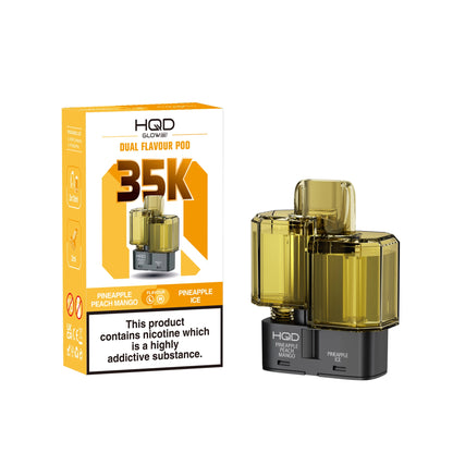 HQD Glow Air 35K Refill Pods - Bear & Bainbow - Flawless Vape Shop