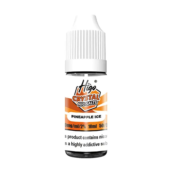 Higo Crystal Nic Salt 10ml Pineapple Ice - 10mg - Flawless Vape Shop