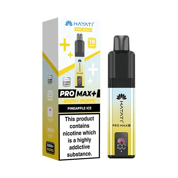 Hayati Pro Max 6000+ Pod Kit 10mg - Blue Razz Cherry - Flawless Vape Shop