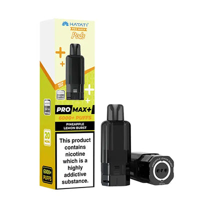 Hayati Pro Max 6000 Plus Puffs Pods - Blackberry Raspberry - Flawless Vape Shop