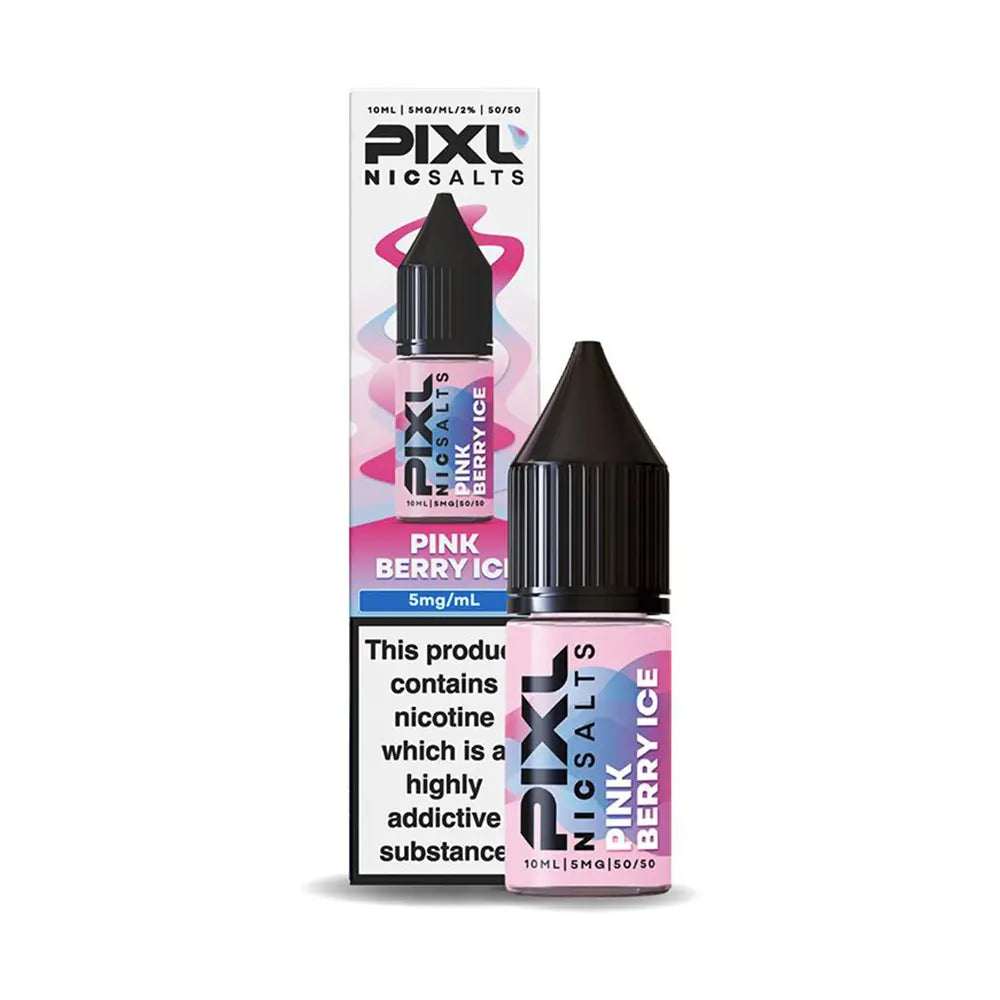 PIXL Salt 10ml Pink Berry Ice - 20mg - Flawless Vape Shop