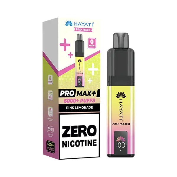 Hayati Pro Max 6000+ Pod Kit ZERO NICOTINE - Banana Ice - Flawless Vape Shop