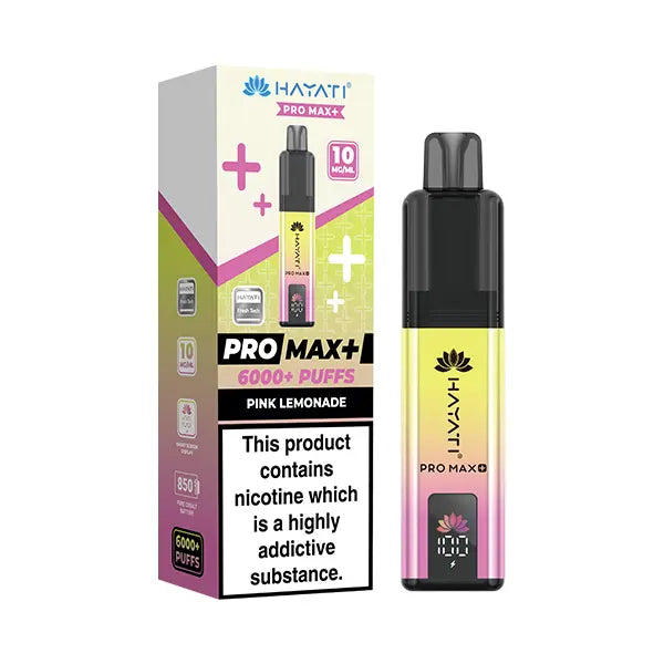 Hayati Pro Max 6000+ Pod Kit 10mg - Blue Razz Cherry - Flawless Vape Shop