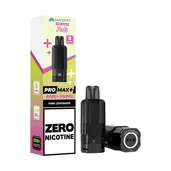 Hayati Pro Max 6000 + Prefilled Pod ZERO NICOTINE - Banana Ice - Flawless Vape Shop