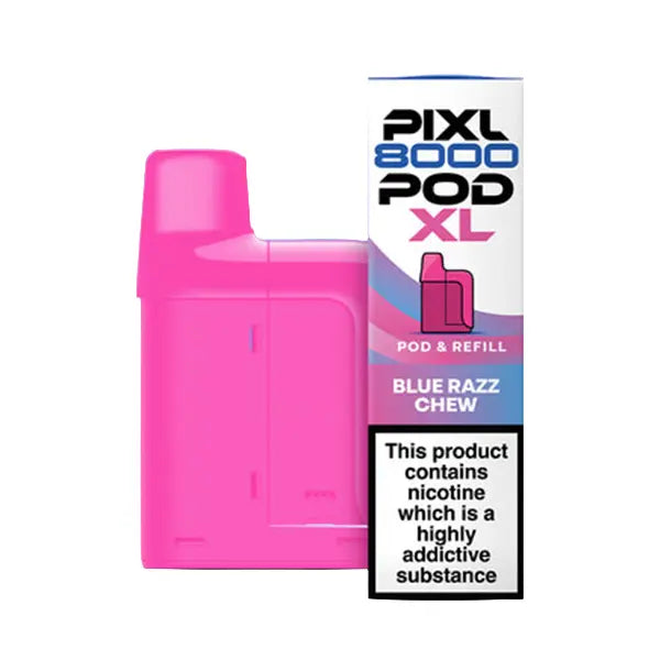 Pixl 8K Prefilled Pods - Black Cherry - Flawless Vape Shop