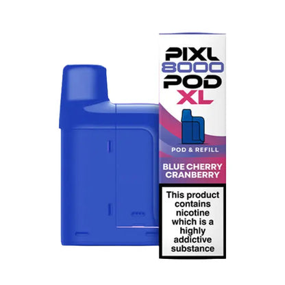 Pixl 8K Prefilled Pods - Black Cherry - Flawless Vape Shop