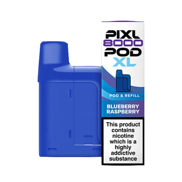 Pixl 8K Prefilled Pods - Black Cherry - Flawless Vape Shop