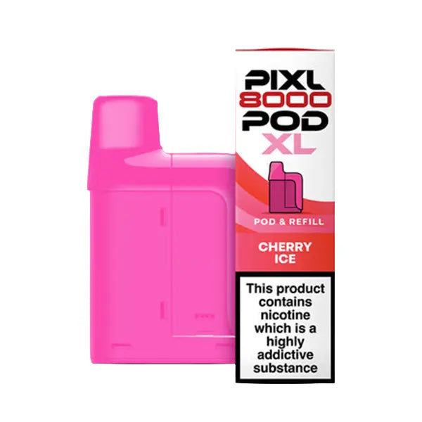 Pixl 8K Prefilled Pods - Black Cherry - Flawless Vape Shop