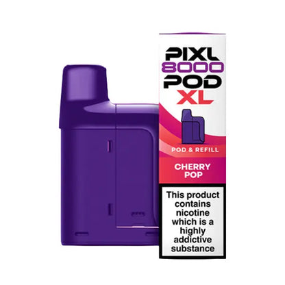 Pixl 8K Prefilled Pods - Black Cherry - Flawless Vape Shop