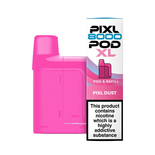 Pixl 8K Prefilled Pods - Black Cherry - Flawless Vape Shop