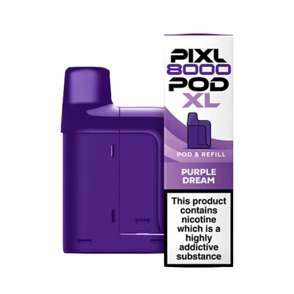 Pixl 8K Prefilled Pods - Black Cherry - Flawless Vape Shop
